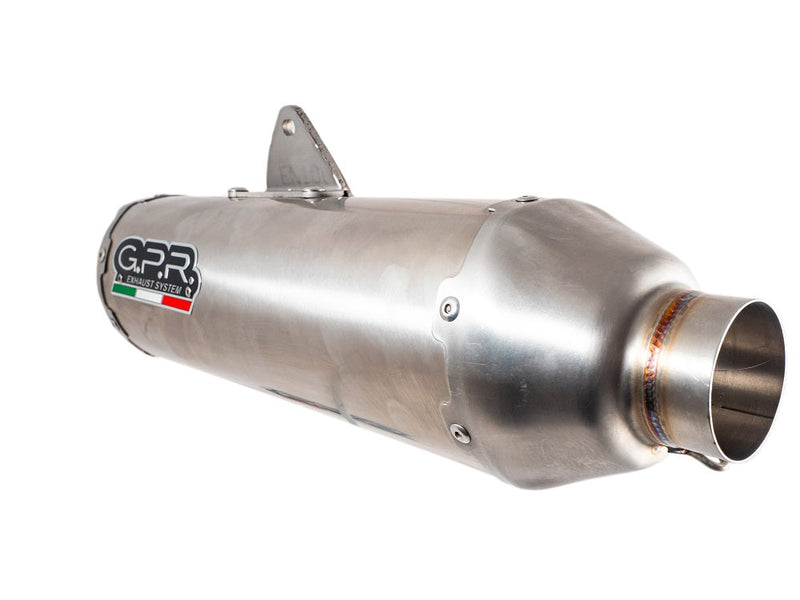 GPR Exhaust System Gas Gas Mc F 350 2021-2023, Pentacross Inox, Full System Exhaust, Including Removable DB Killer/spark arrestor