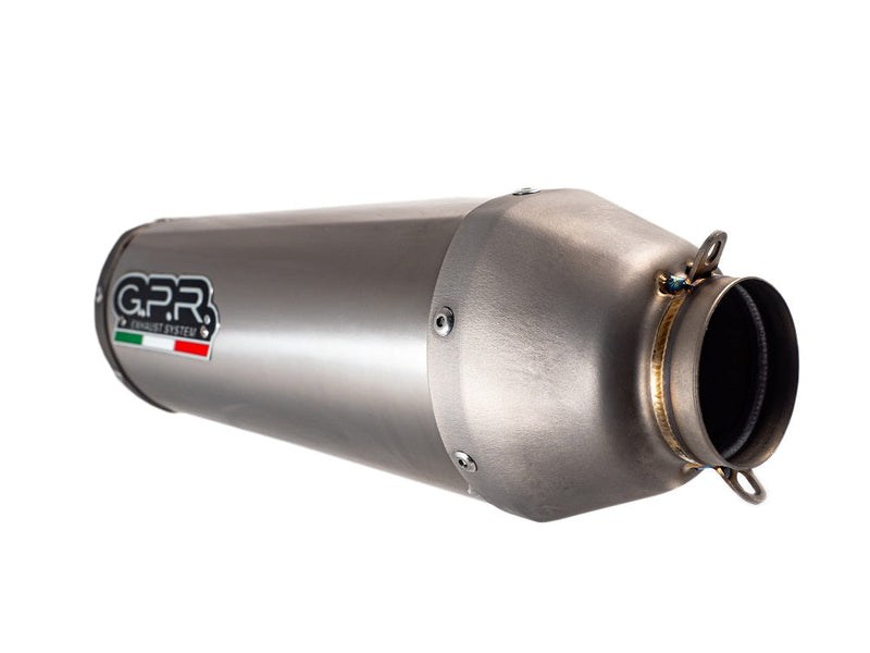 GPR Exhaust System Gas Gas Mc F 250 2021-2023, Pentacross FULL Titanium, Full System Exhaust, Including Removable DB Killer/spark arrestor