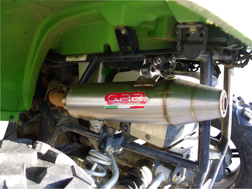 GPR Exhaust for Artic Thundercat 1000 2011-2021, Deeptone Atv, Slip-on Exhaust Including Removable DB Killer and Link Pipe