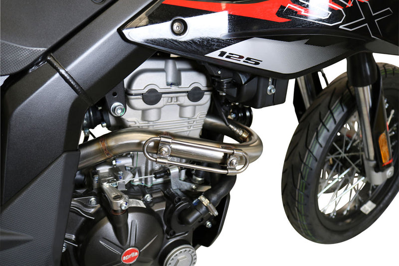 GPR Exhaust System UM Motorcycles Dsr SM - EX 125 2018-2020, Decatalizzatore, Decat pipe