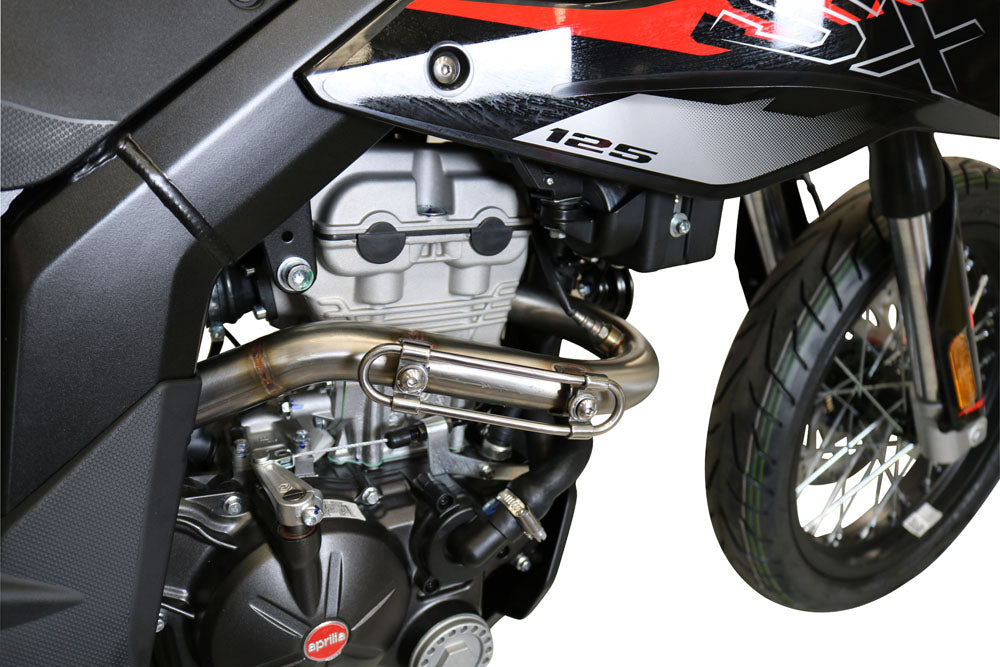 GPR Exhaust System Malaguti Dune 125 2019-2020, Decatalizzatore, Decat pipe