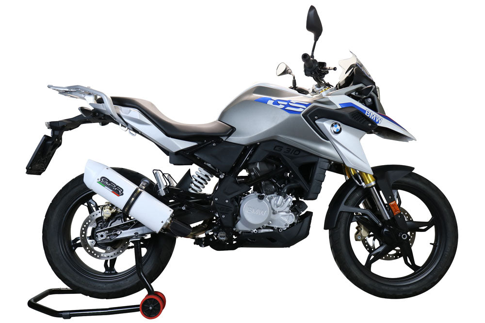 GPR Exhaust for Bmw G310GS 2017-2021, Albus Evo4, Full System Exhaust, Including Removable DB Killer