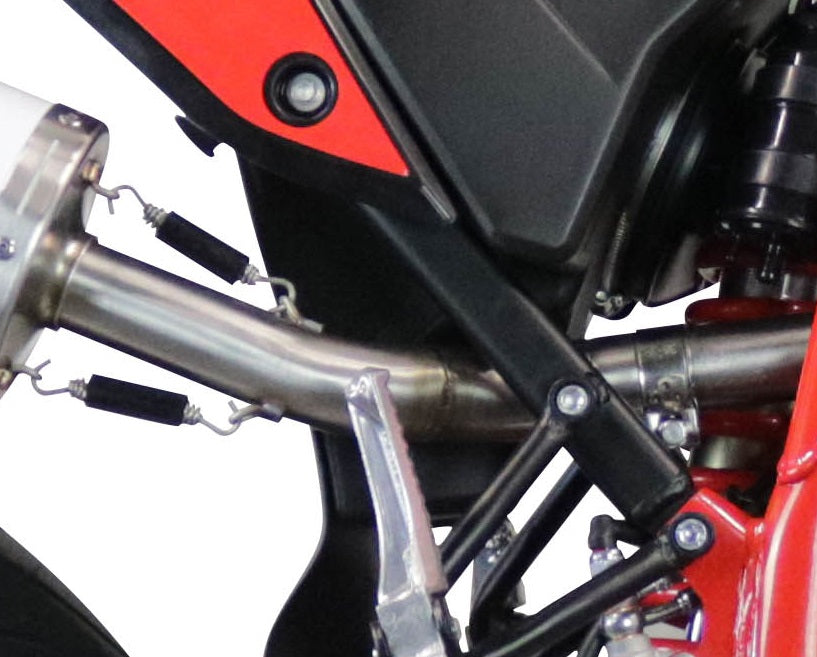 GPR Exhaust for Beta RR 125 4T Motard 2021-2023, Albus Evo4, Slip-on Exhaust Including Link Pipe and Removable DB Killer