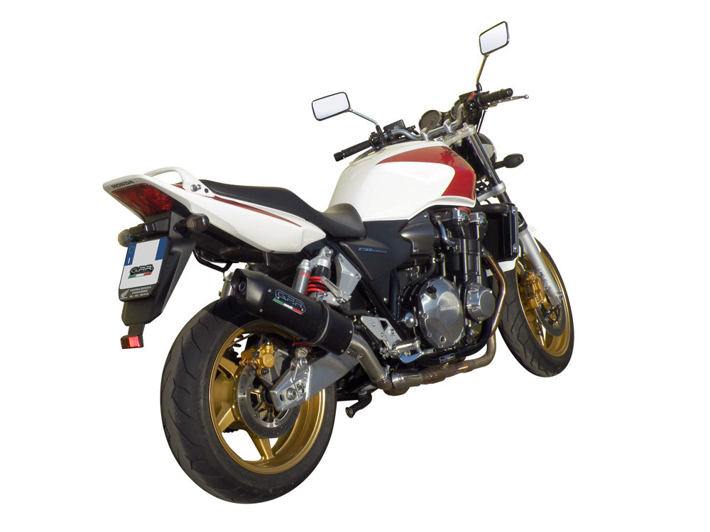 GPR Exhaust System Honda CB1300 2003-2012, Furore Poppy, Slip-on Exhaust Including Removable DB Killer and Link Pipe