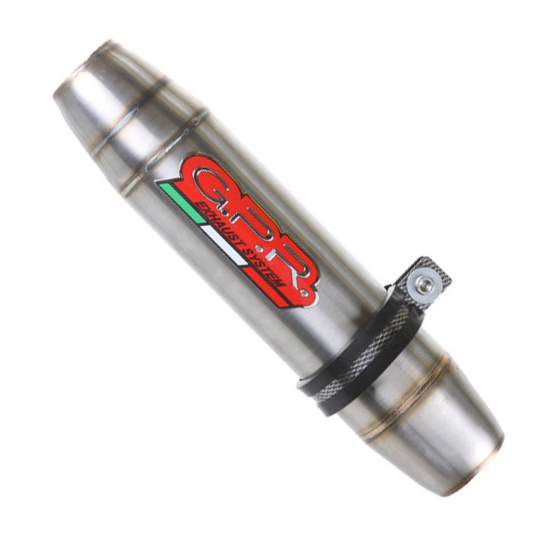 GPR Exhaust System Royal Enfield Meteor 350 2021-2023, Deeptone Inox, Slip-on Exhaust Including Link Pipe and Removable DB Killer