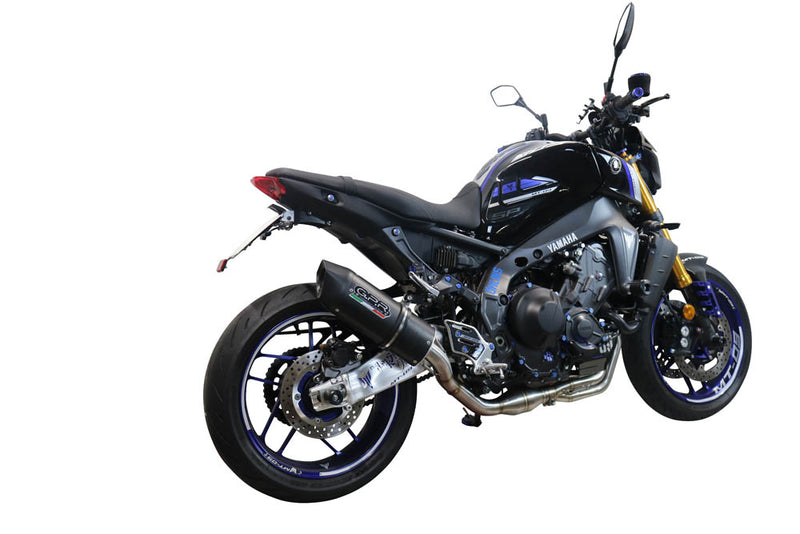 GPR Exhaust System Yamaha XSR900 2021-2023, Furore Evo4 Nero, Full System Exhaust, Including Removable DB Killer