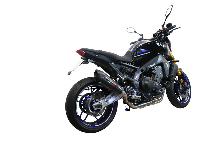 GPR Exhaust System Yamaha MT09 FJ09 2021-2023, Gpe Ann. Poppy, Full System Exhaust, Including Removable DB Killer