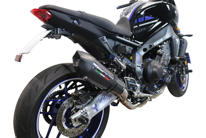 GPR Exhaust System Yamaha MT09 FJ09 2021-2023, Gpe Ann. Poppy, Full System Exhaust, Including Removable DB Killer