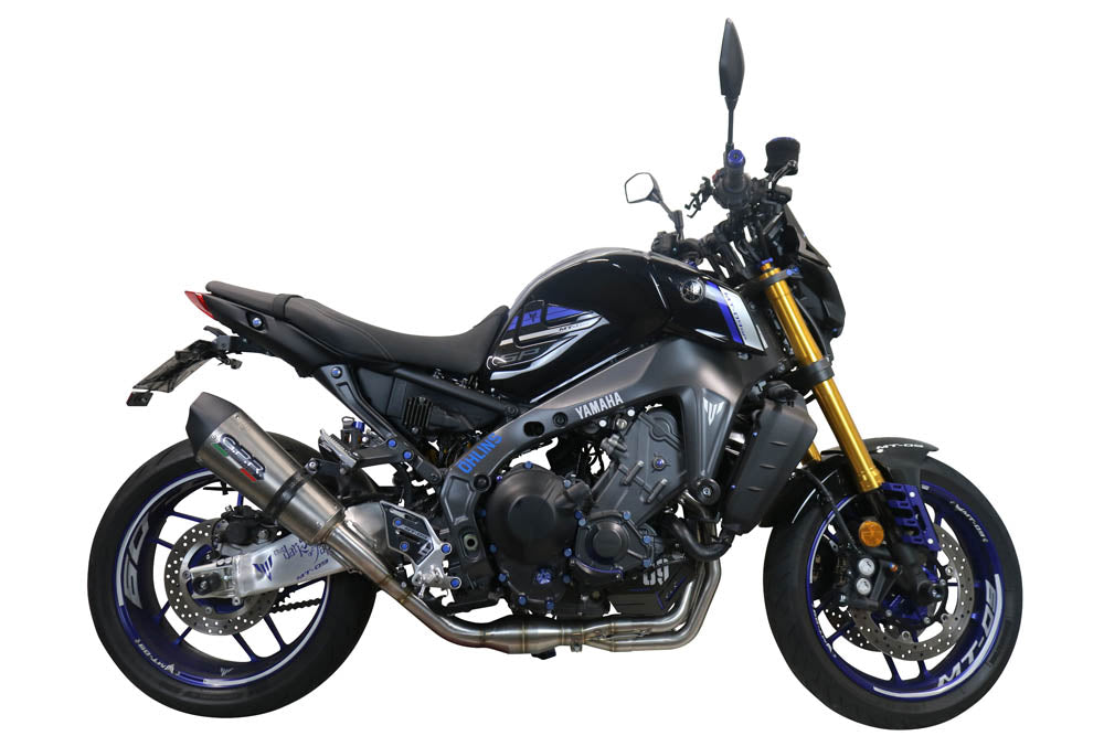 GPR Exhaust System Yamaha XSR900 2021-2023, Gpe Ann. titanium, Full System Exhaust, Including Removable DB Killer