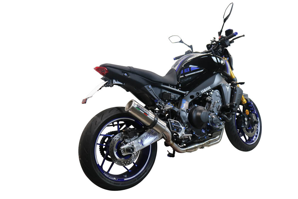 GPR Exhaust System Yamaha XSR900 2021-2023, M3 Inox , Full System Exhaust, Including Removable DB Killer