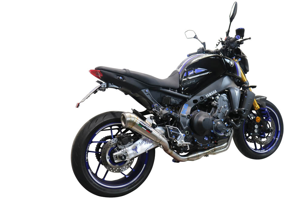 GPR Exhaust System Yamaha XSR900 2021-2023, Powercone Evo, Full System Exhaust, Including Removable DB Killer