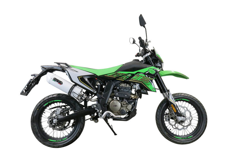 GPR Exhaust System KL MOTOR KXE 125 2022-2023, Albus Evo4, Slip-on Exhaust Including Link Pipe and Removable DB Killer