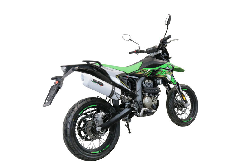 GPR Exhaust System KL MOTOR KXE 125 2022-2023, Albus Evo4, Slip-on Exhaust Including Link Pipe and Removable DB Killer
