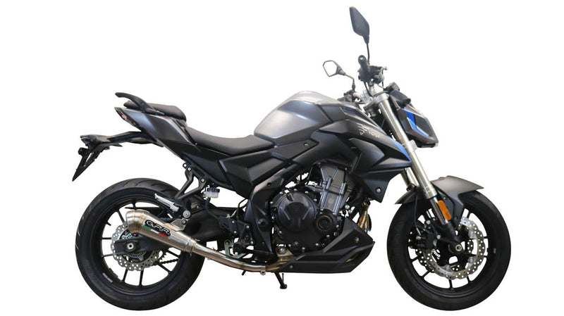 GPR Exhaust System Voge Valico 500 2021-2022, Powercone Evo, Slip-on Exhaust Including Link Pipe