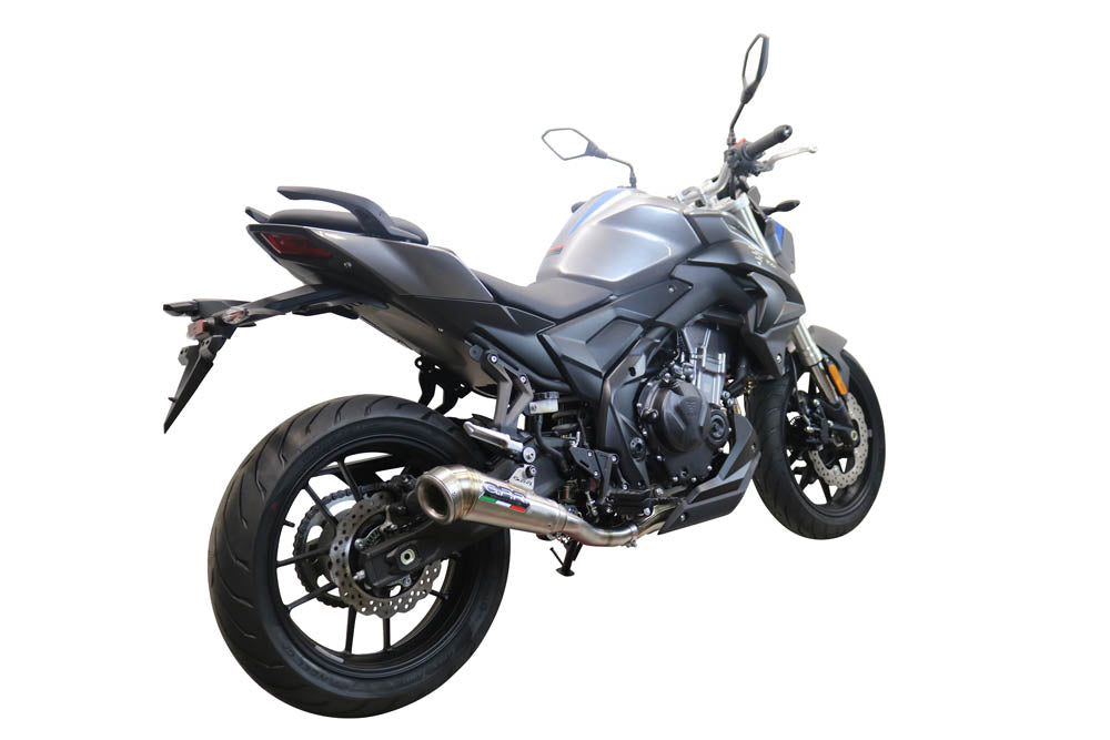 GPR Exhaust System Voge Valico 500 2021-2022, Powercone Evo, Slip-on Exhaust Including Removable DB Killer and Link Pipe