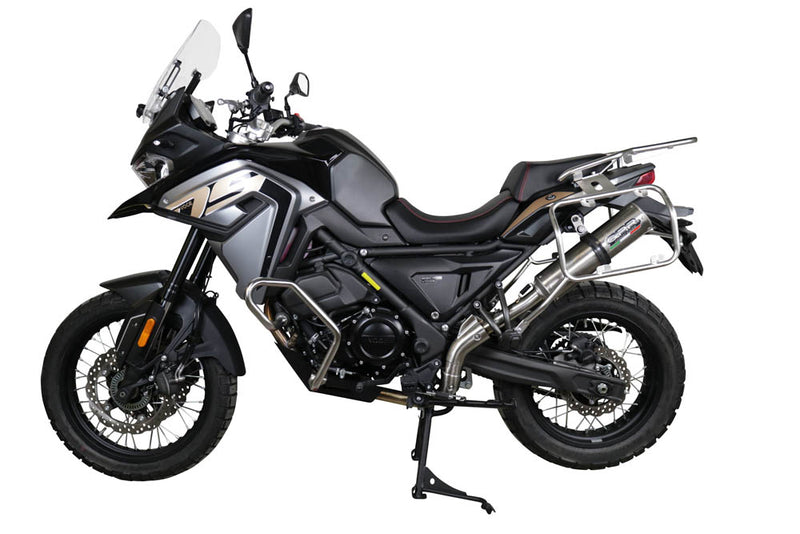 GPR Exhaust System Voge Valico 650 Dsx 2021-2022, M3 Inox , Slip-on Exhaust Including Link Pipe and Removable DB Killer