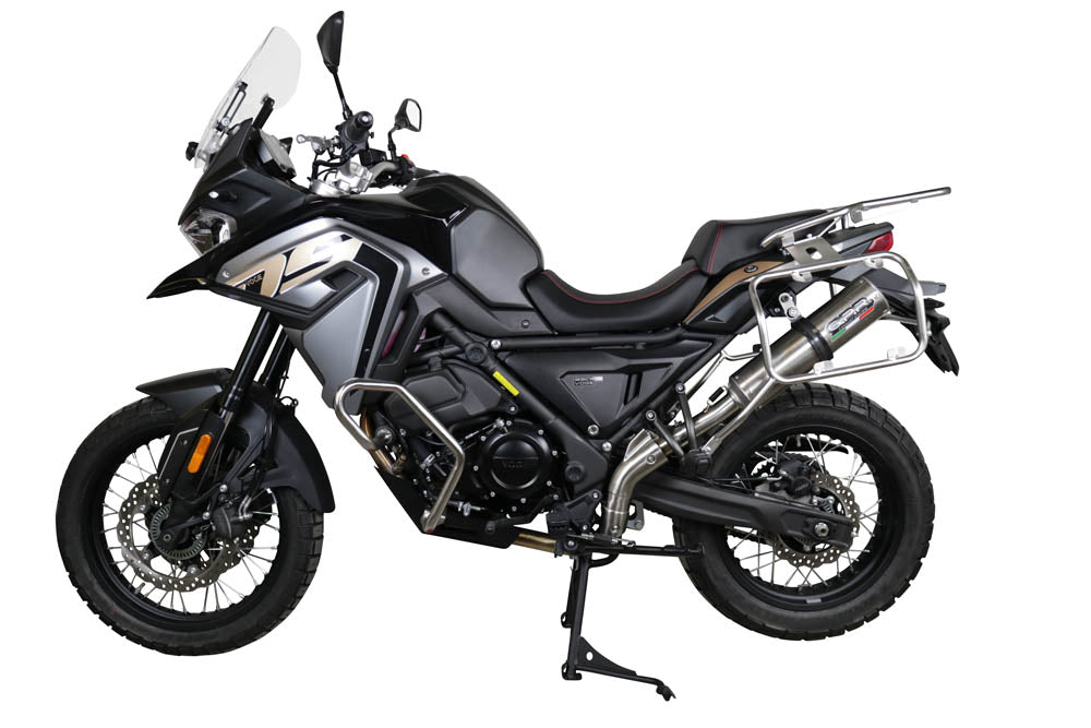 GPR Exhaust System Voge Valico 650 Dsx 2021-2022, M3 Inox , Slip-on Exhaust Including Link Pipe and Removable DB Killer