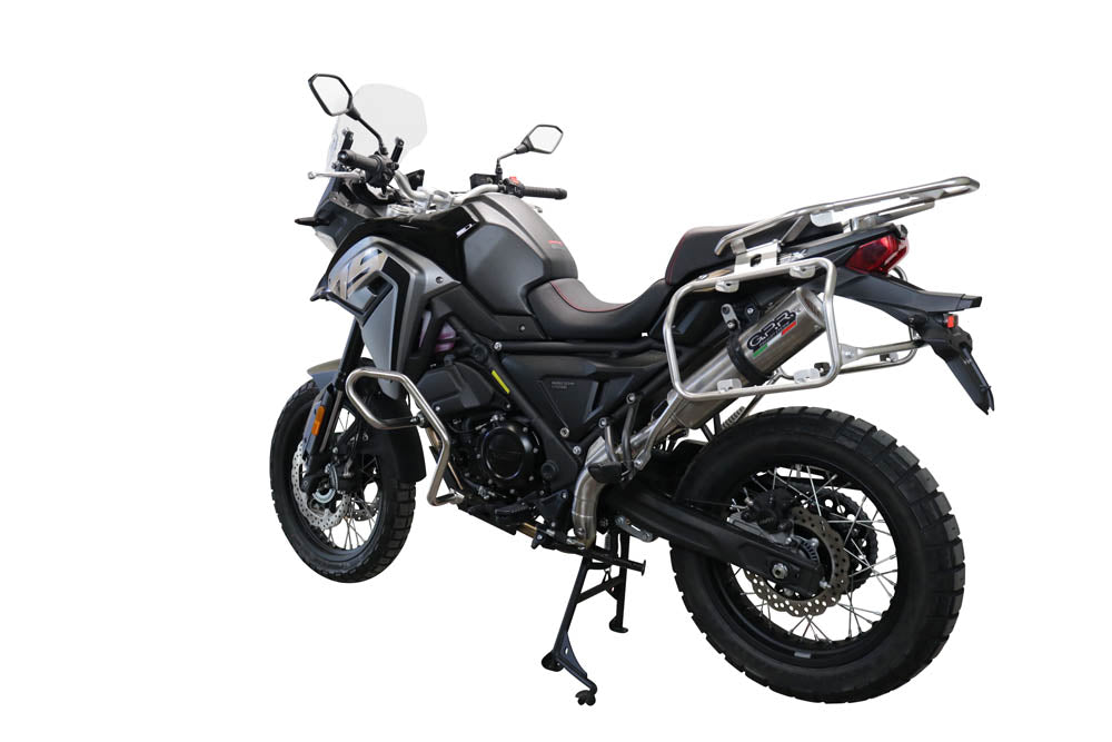 GPR Exhaust System Voge Valico 650 Dsx 2021-2022, M3 Inox , Slip-on Exhaust Including Link Pipe and Removable DB Killer