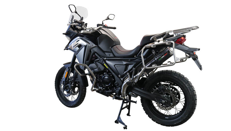 GPR Exhaust System Voge Valico 650 Dsx 2021-2022, M3 Poppy, Slip-on Exhaust Including Link Pipe and Removable DB Killer