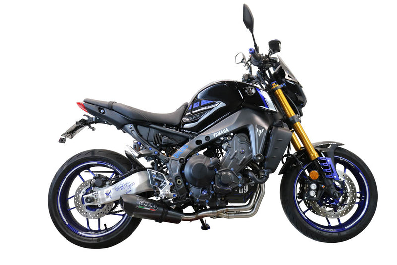 GPR Exhaust System Yamaha XSR900 2021-2023, Gpe Ann. Poppy, Full System Exhaust, Including Removable DB Killer