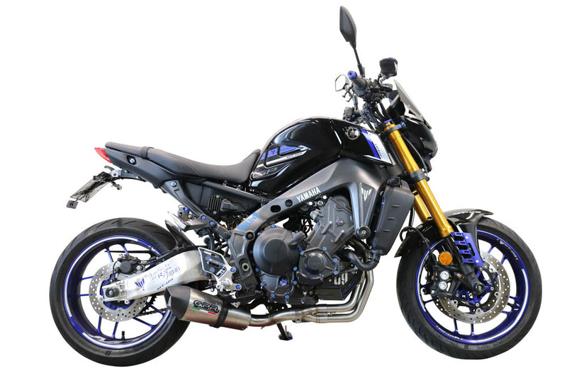 GPR Exhaust System Yamaha XSR900 2021-2023, Gpe Ann. titanium, Full System Exhaust, Including Removable DB Killer