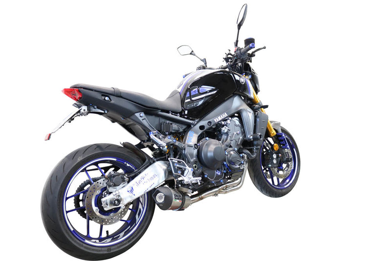 GPR Exhaust System Yamaha XSR900 2021-2023, Gpe Ann. titanium, Full System Exhaust, Including Removable DB Killer