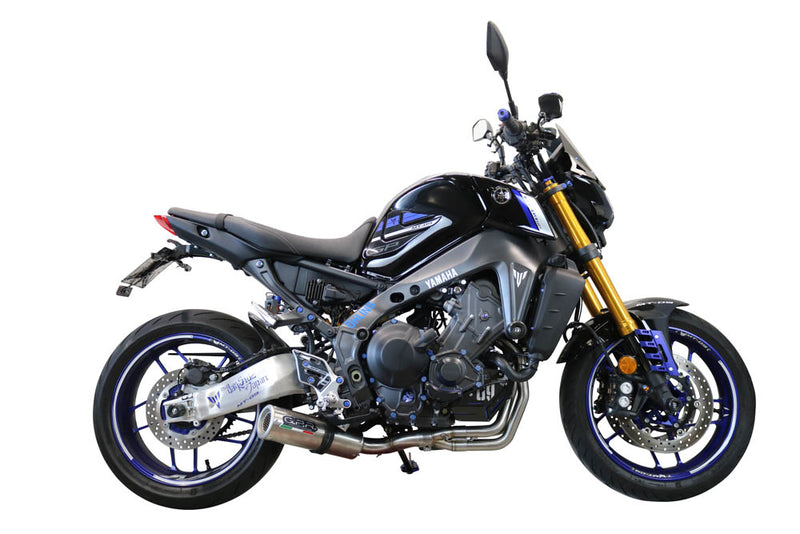 GPR Exhaust System Yamaha XSR900 2021-2023, M3 Inox , Full System Exhaust, Including Removable DB Killer
