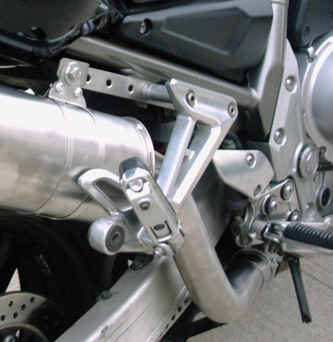 GPR Exhaust System Yamaha Fzs 1000 Fazer 2001-2005, Furore Poppy, Slip-on Exhaust Including Removable DB Killer and Link Pipe