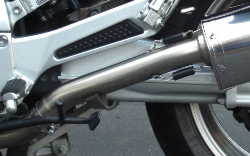 GPR Exhaust System Yamaha FJR 1300 2001-2005, Furore Nero, Dual slip-on Including Removable DB Killers and Link Pipes