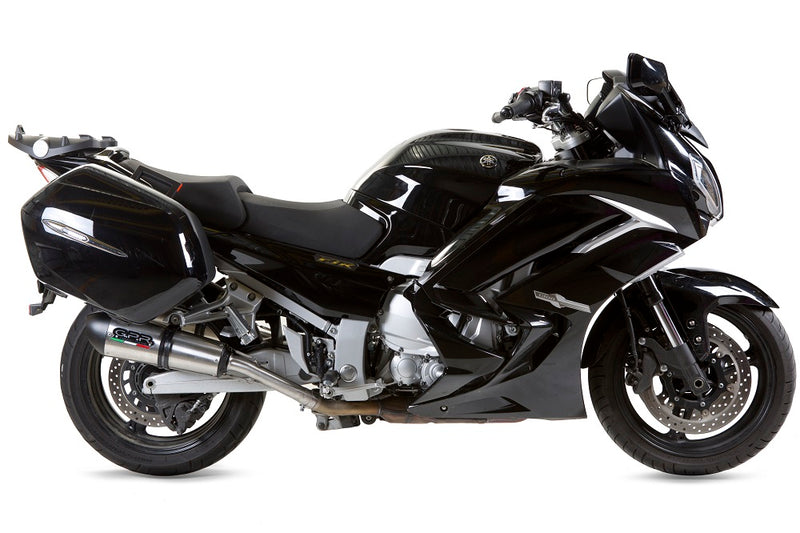 GPR Exhaust System Yamaha FJR 1300 2017-2020, GP Evo4 Titanium, Dual slip-on Including Removable DB Killers and Link Pipes