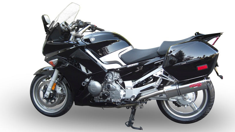 GPR Exhaust System Yamaha FJR 1300 2006-2016, Trioval, Dual slip-on Including Removable DB Killers and Link Pipes