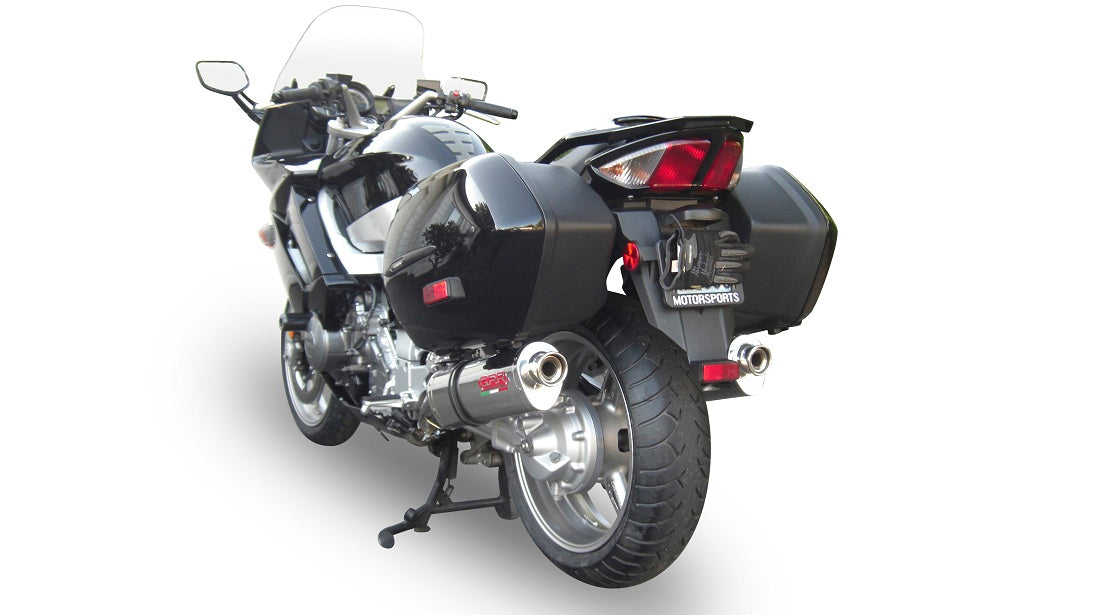 GPR Exhaust System Yamaha FJR 1300 2006-2016, Trioval, Dual slip-on Including Removable DB Killers and Link Pipes