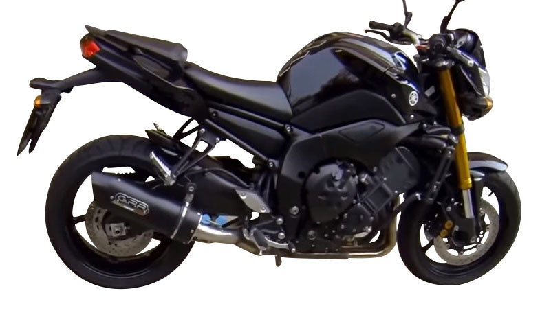 GPR Exhaust System Yamaha Fz 8 2010-2016, Furore Poppy, Slip-on Exhaust Including Removable DB Killer and Link Pipe