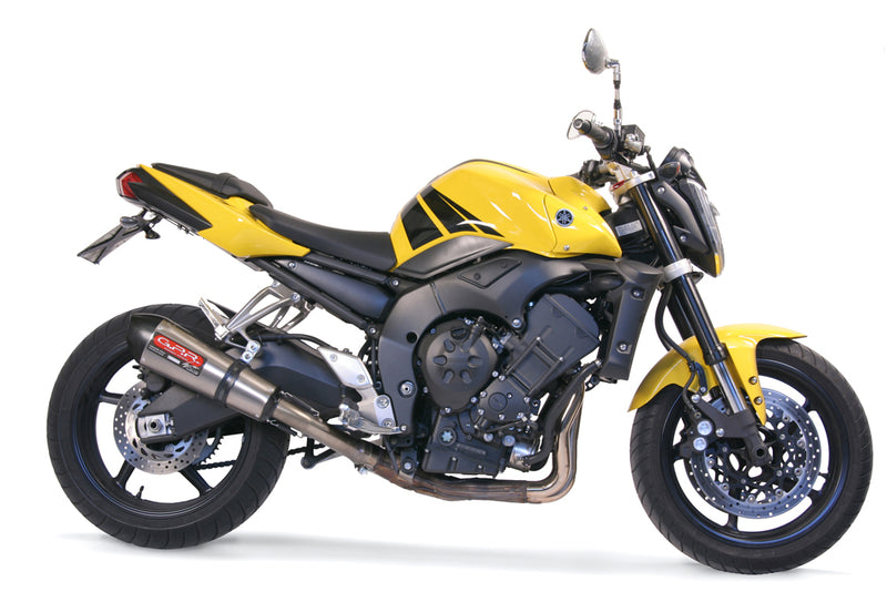 GPR Exhaust System Yamaha FZ1 Fazer 1000 2006-2014, Gpe Ann. titanium, Slip-on Exhaust Including Removable DB Killer and Link Pipe