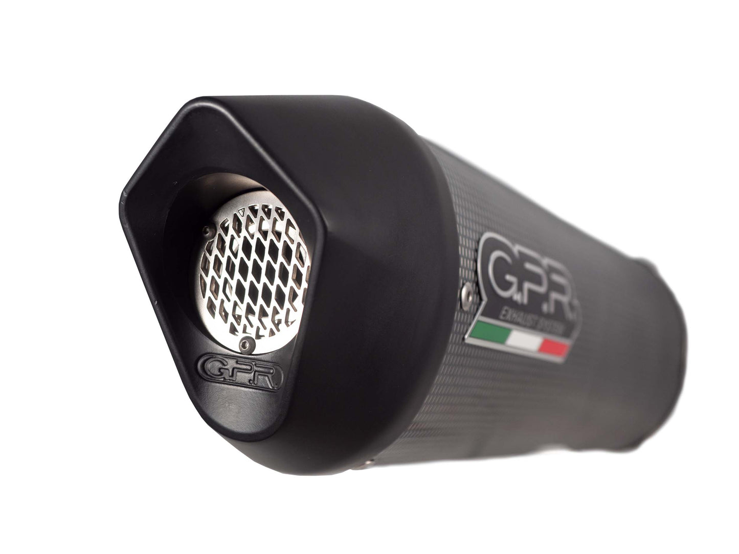 GPR Exhaust System Ducati Monster 821 2017-2021, Furore Poppy, Slip-on Exhaust Including Link Pipe and Removable DB Killer