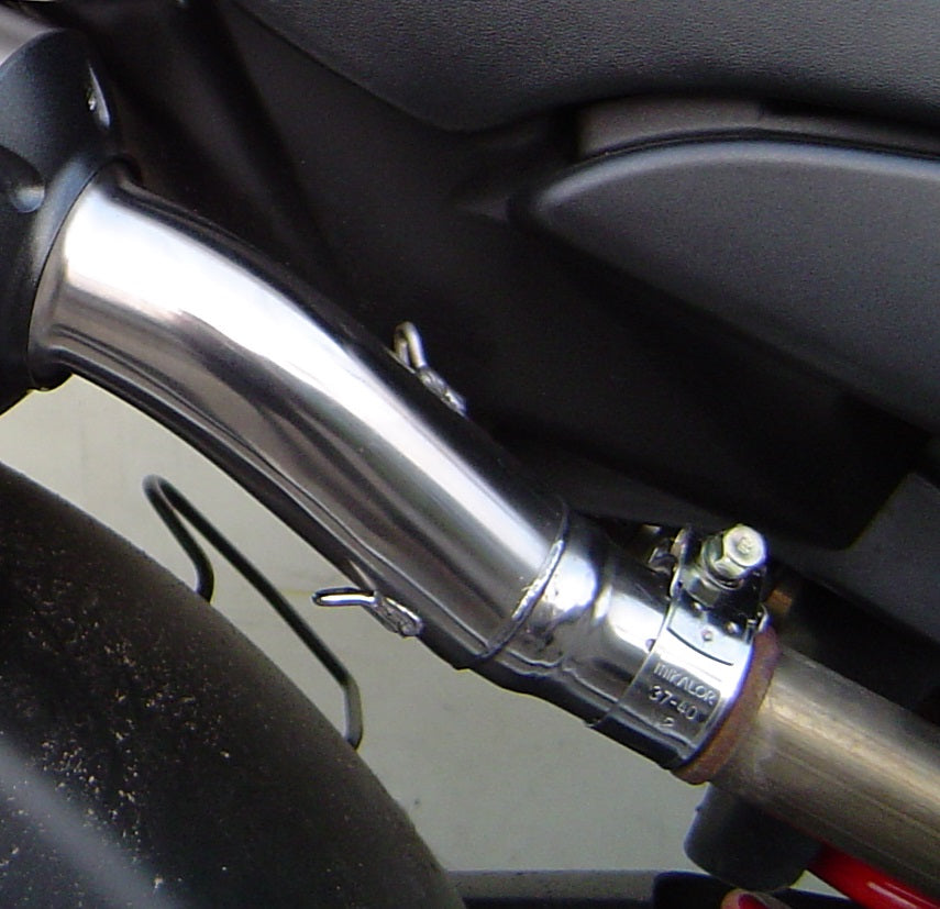 GPR Exhaust System Honda Hornet 900 CB900F 2002-2005, Furore Nero, Dual slip-on Including Removable DB Killers and Link Pipes