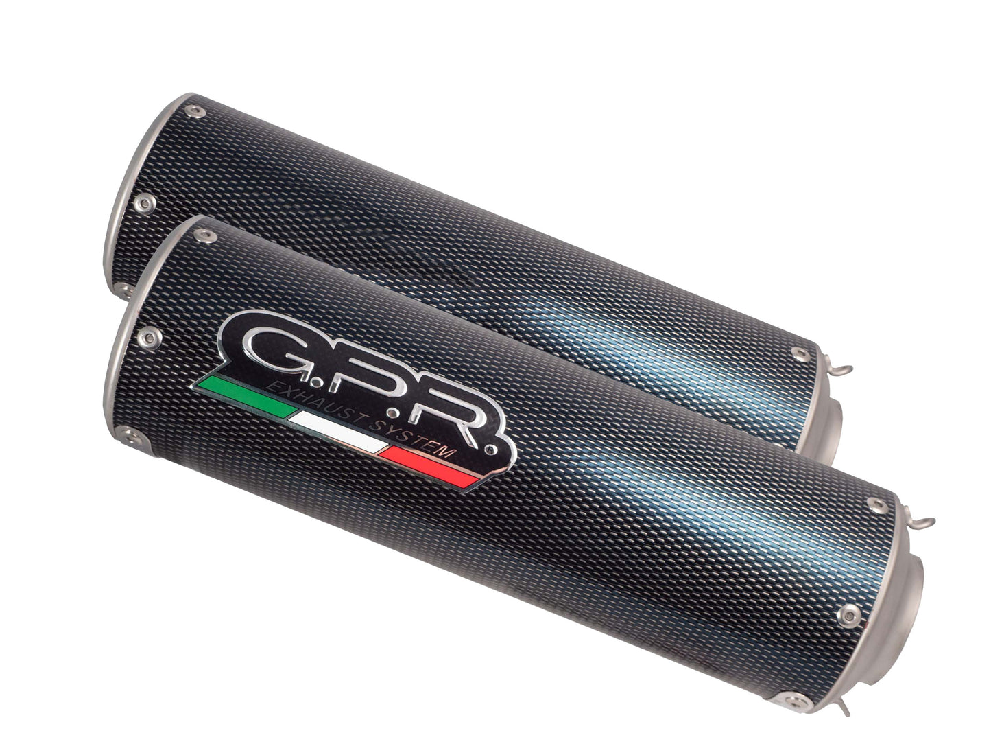 GPR Exhaust System Ducati 749 2003-2007, M3 Poppy , Dual slip-on Including Removable DB Killers and Link Pipes