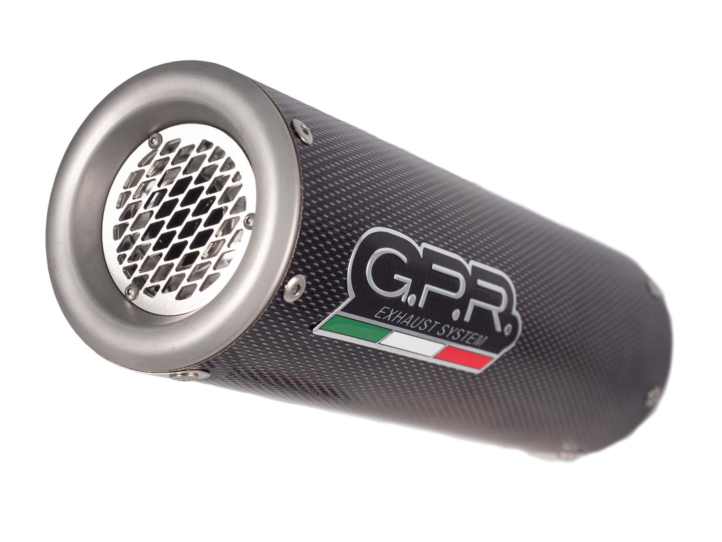 GPR Exhaust for Aprilia Tuono V4 R - Std - Aprc 1000 2011-2014, M3 Poppy , Slip-on Exhaust Including Removable DB Killer and Link Pipe