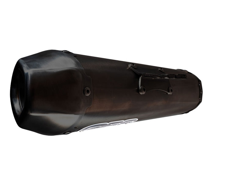 GPR Exhaust System Voge SR4 2022-2023, Pentaroad Black, Slip-on Exhaust Including Link Pipe and Removable DB Killer