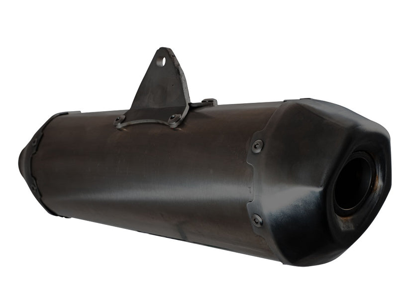 GPR Exhaust System Zontes M 125 2022-2023, Pentaroad Black, Full System Exhaust, Including Removable DB Killer