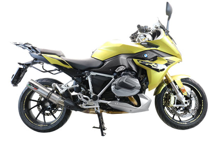 GPR Exhaust for Bmw R1250R R1250RS 2019-2020, M3 Titanium Natural, Slip-on Exhaust Including Removable DB Killer and Link Pipe