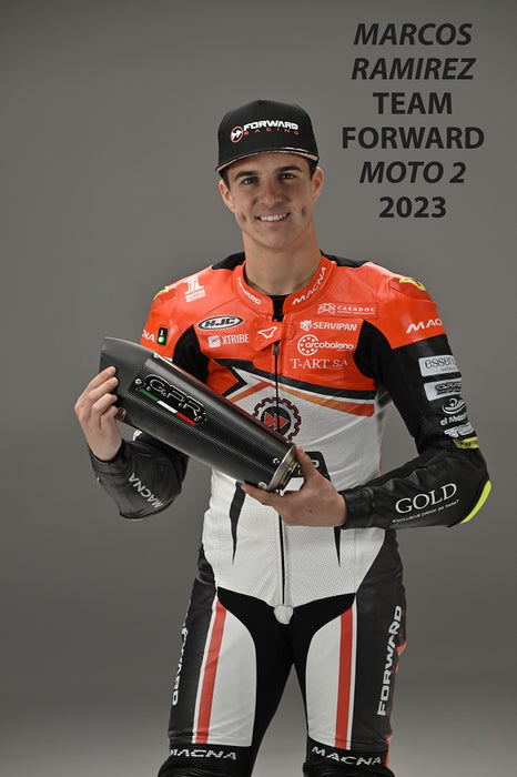 GPR Exhaust System Ktm Enduro 690 R 2019-2020, Gpe Ann. Poppy, Slip-on Exhaust Including Link Pipe and Removable DB Killer