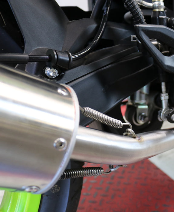 GPR Exhaust System Keeway Rkf 125 2018-2020, Furore Evo4 Nero, Full System Exhaust, Including Removable DB Killer