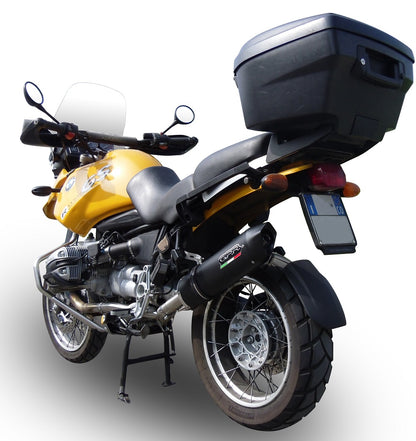 GPR Exhaust for Bmw R1150R 2000-2006, Furore Nero, Slip-on Exhaust Including Removable DB Killer and Link Pipe