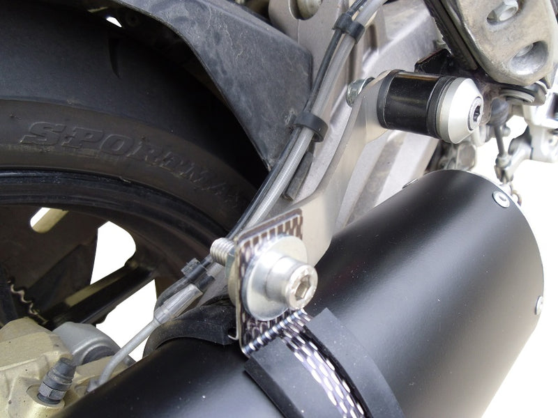 GPR Exhaust for Aprilia Caponord 1200 2013-2015, Furore Nero, Slip-on Exhaust Including Removable DB Killer and Link Pipe