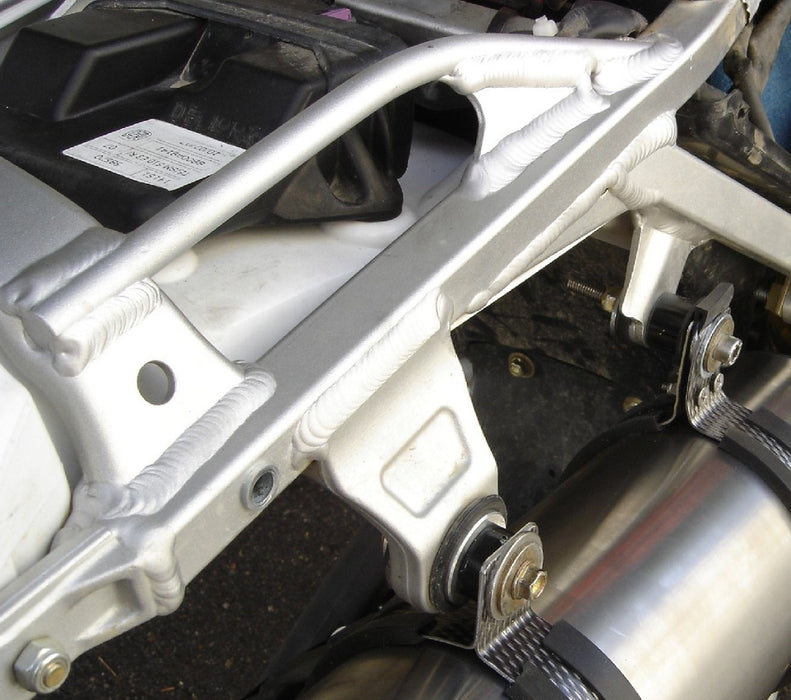 GPR Exhaust System Husqvarna Sm - Te 510 R 2004-2006, Furore Nero, Slip-on Exhaust Including Removable DB Killer and Link Pipe