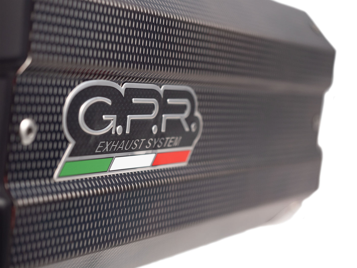 GPR Exhaust for Bmw F700GS 2021-2023, Sonic Poppy, Slip-on Exhaust Including Removable DB Killer and Link Pipe