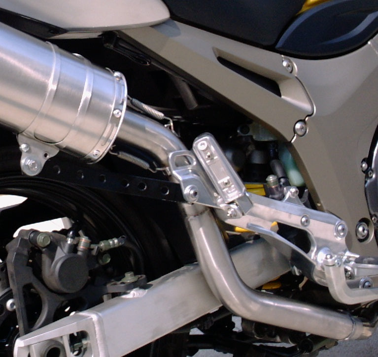 GPR Exhaust System Yamaha Tdm 900 2002-2014, Furore Nero, Dual slip-on Including Removable DB Killers and Link Pipes