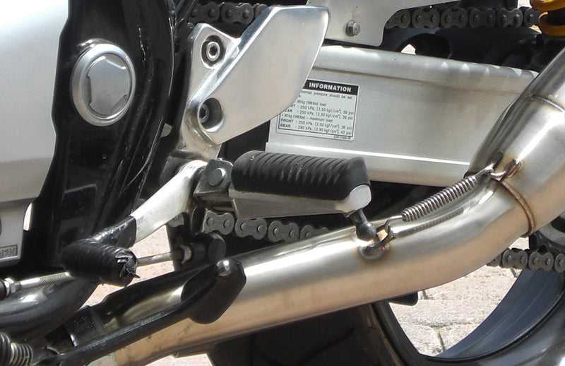 GPR Exhaust System Yamaha Xjr 1200 1995-1997, Trioval, Dual slip-on Including Removable DB Killers and Link Pipes