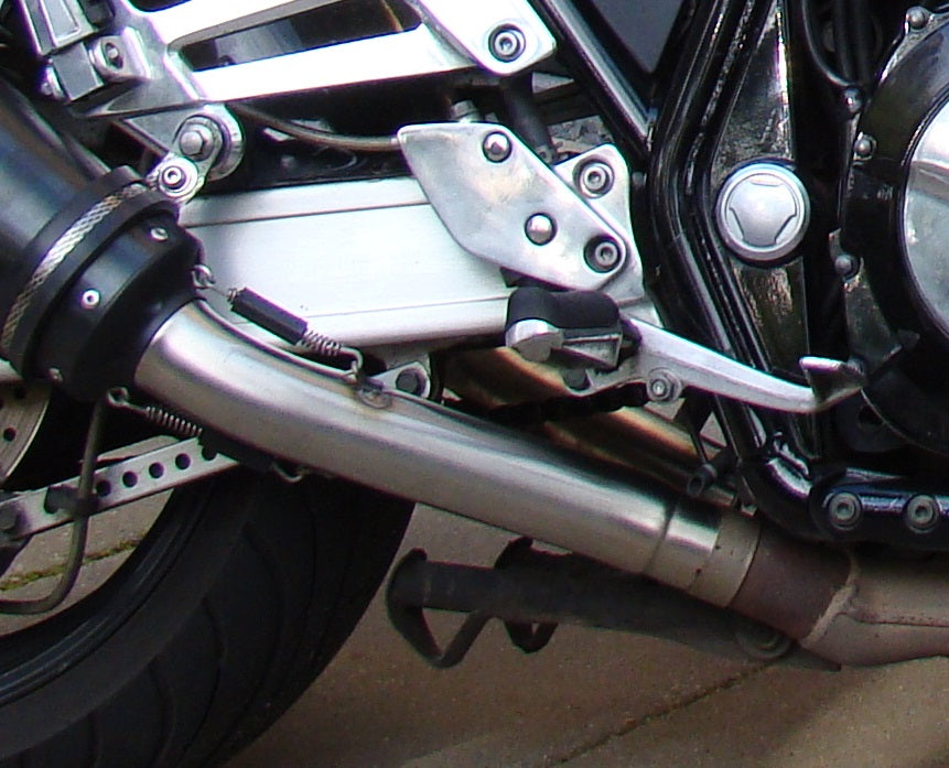 GPR Exhaust System Yamaha Xjr 1200 1995-1997, Trioval, Dual slip-on Including Removable DB Killers and Link Pipes